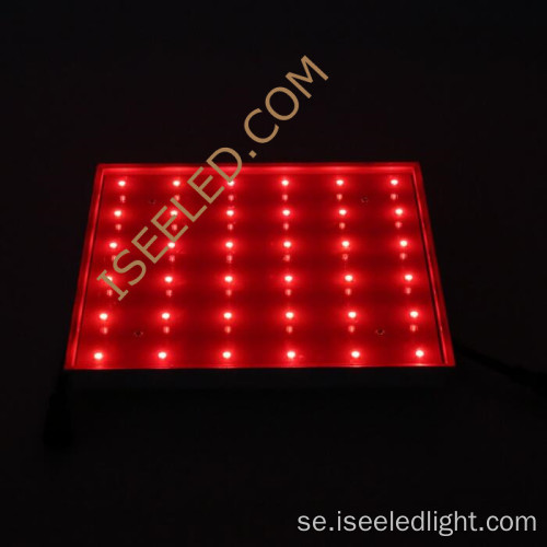 RGB Färgrikt och programmerbart LED-panellampa